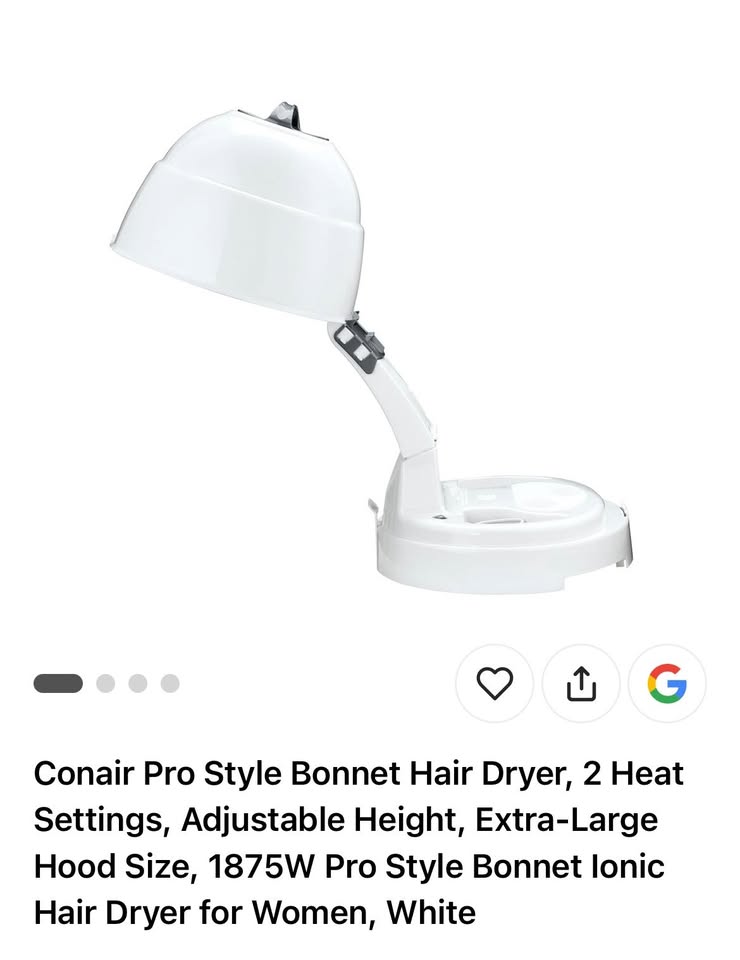 Conair Pro Style Bonnet Hair Dryer – Adjustable Height (A2)