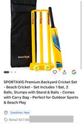 SPORTAXIS Backyard Cricket Set with Carry Bag