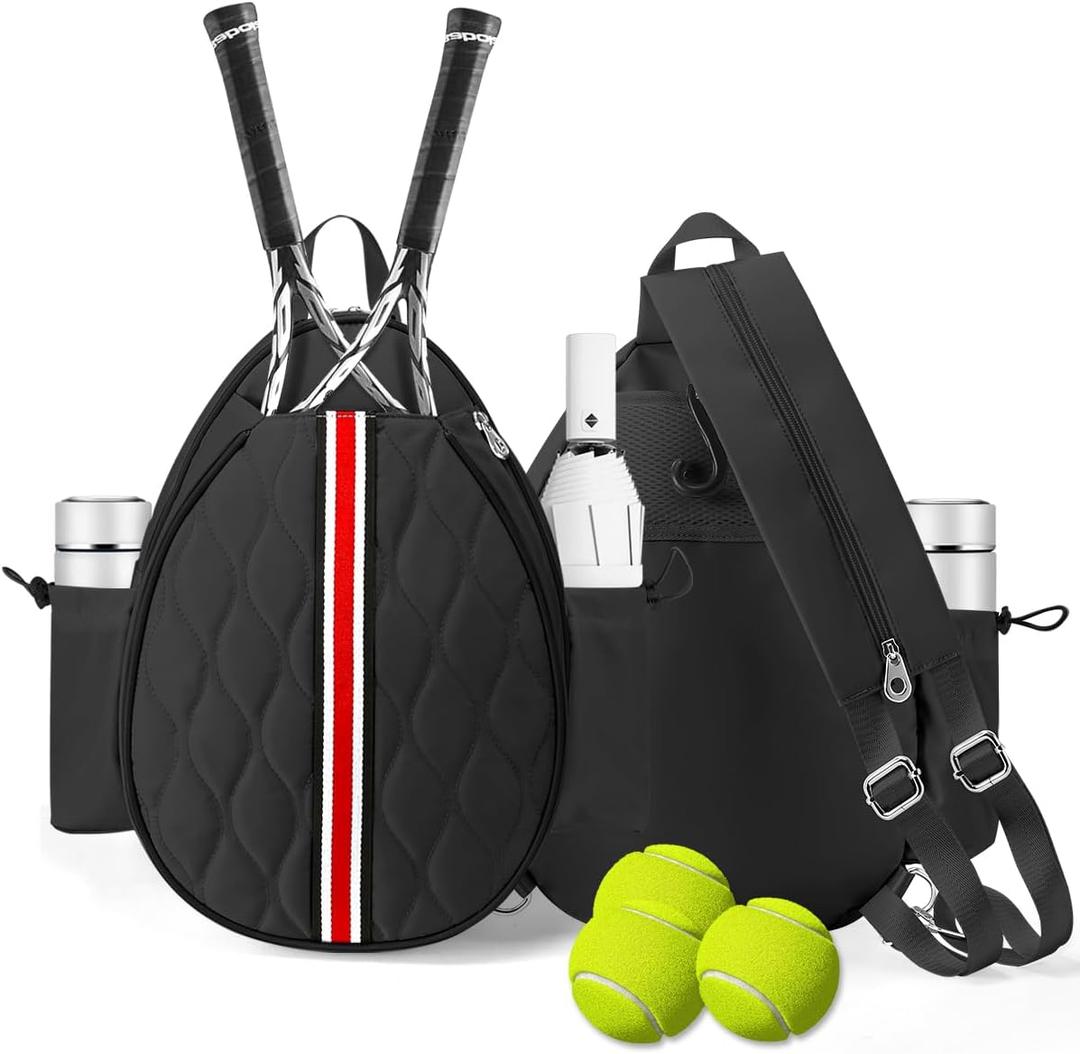 Tennis Backpack – Black