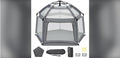 Portable Pop-Up Baby Playpen – Gray