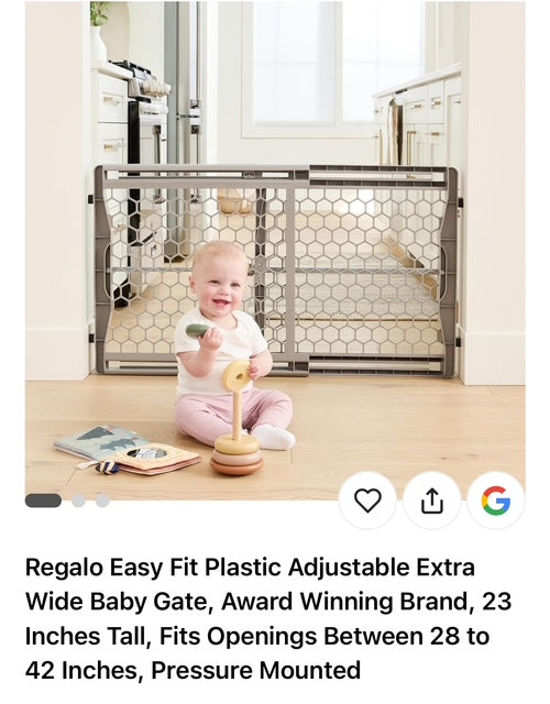 Regalo Easy-Fit Adjustable Baby Gate – New – Local Pickup in Bolivar/Springfield